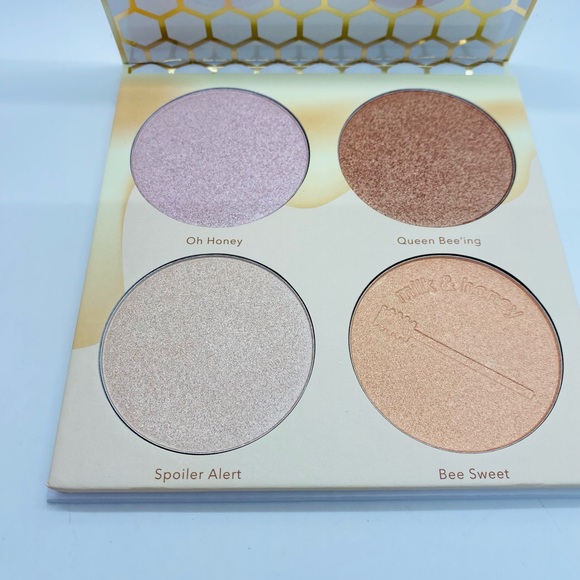 NWT BEAUTY BAKERIE Milk & Honey Highlighting Palette - Picture 3 of 8